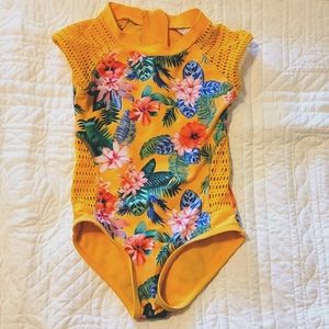 Art Class girls tropical swimsuit